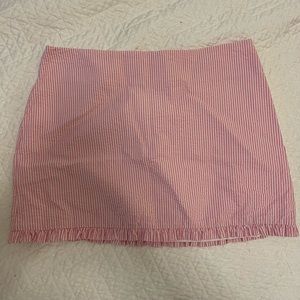 Lily Pulitzer Seersucker Skirt